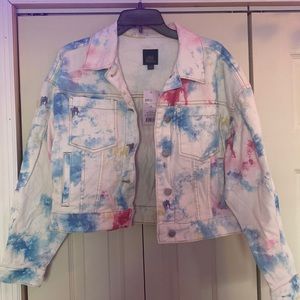 Tie Dye Jean Jacket!!